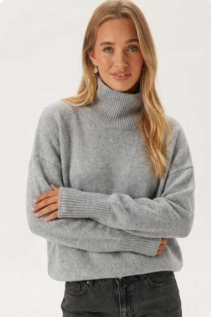 Pull Doux avec Col Roulé