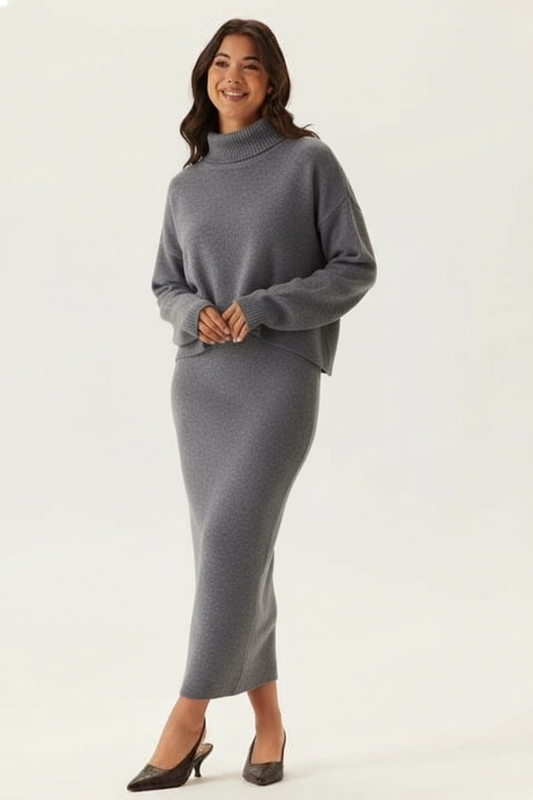 ENSEMBLE DE TRICOTS ÉLÉGANT