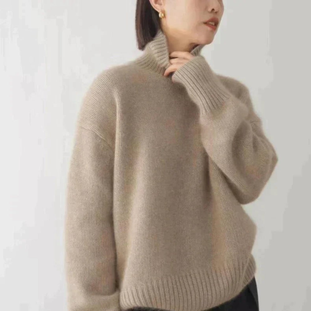 Kaschmir-Rollkragenpullover für Damen für den Wintergebrauch