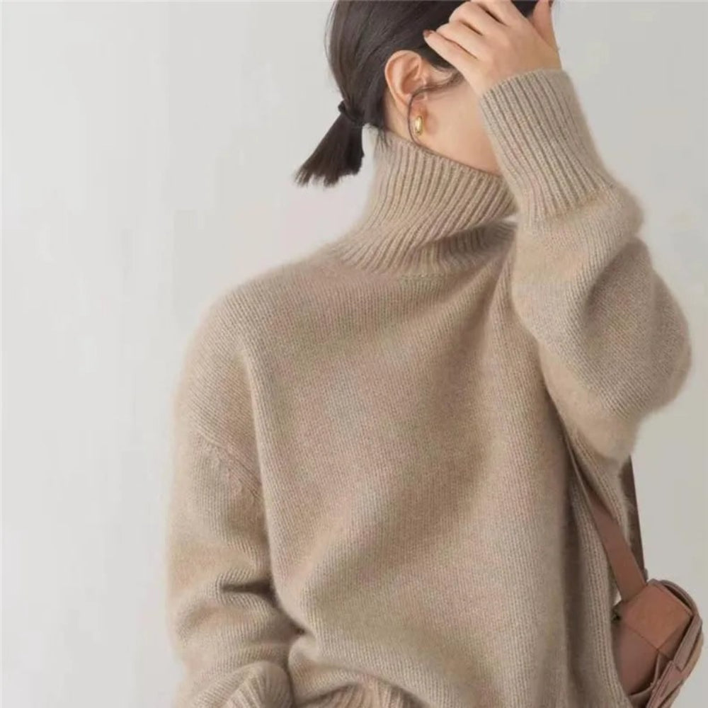 Kaschmir-Rollkragenpullover für Damen für den Wintergebrauch
