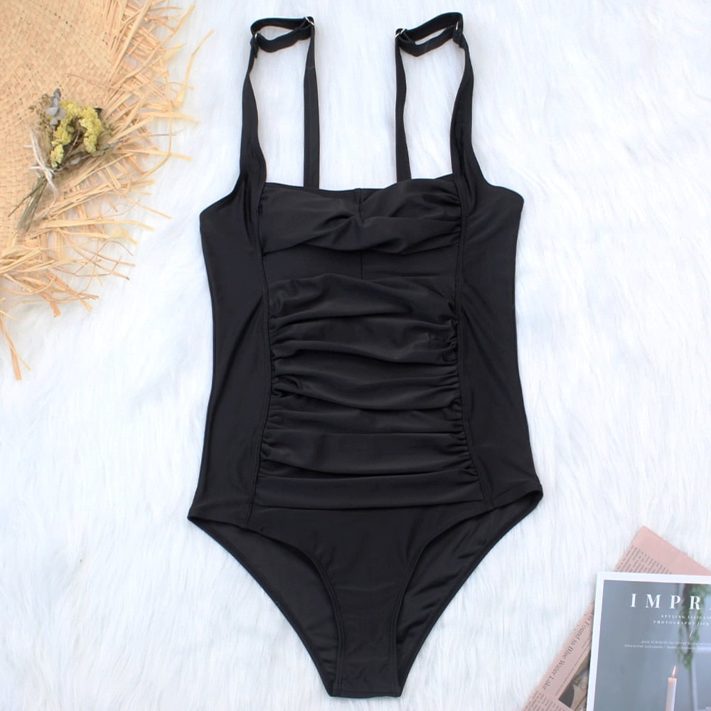 One Piece Slimming Swimsuit For Women, Flattering Swimwear
