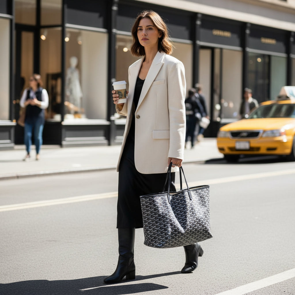 Bolsa reutilizable para mujer para viajes y compras diarias