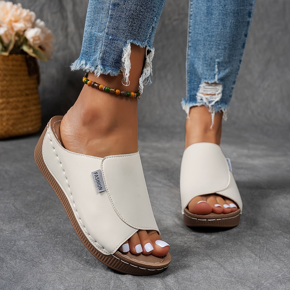 Espadrille Sandals For Women With Wedge Sole For Everyday Wear