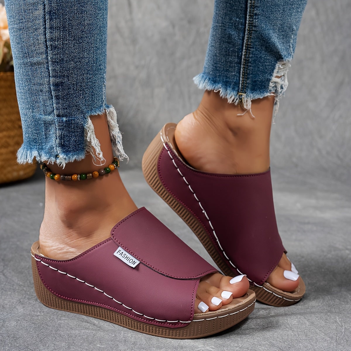 Espadrille Sandals For Women With Wedge Sole For Everyday Wear