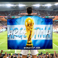 Argentina World Cup Flag Banner Fan Cape For Soccer Fans