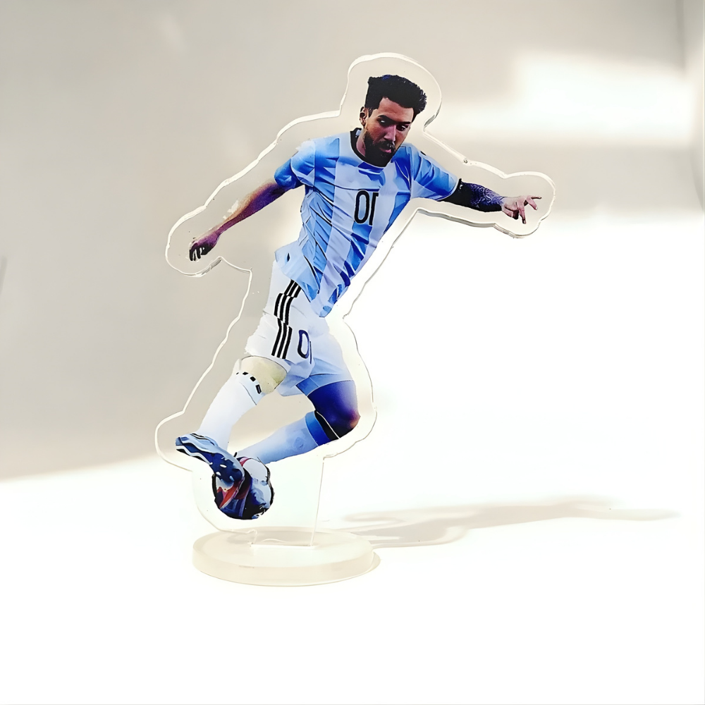 Verdensmesterskabs-tema fodboldfigur samlerobjekt actionfigur