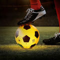 World Cup Glow LED Soccer Ball Size 5 For Nighttime Play