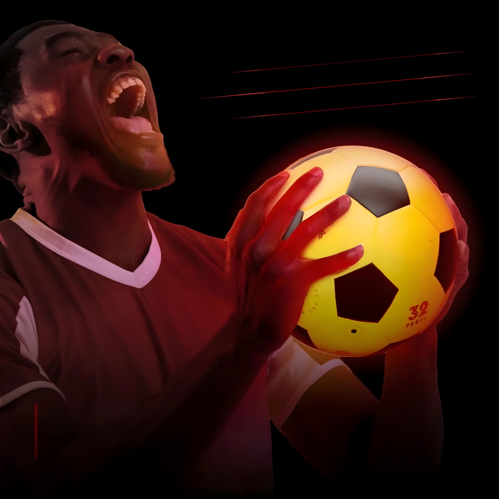 World Cup Glow LED Soccer Ball Size 5 For Nighttime Play