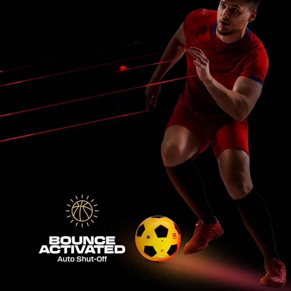 World Cup Glow LED Soccer Ball Size 5 For Nighttime Play
