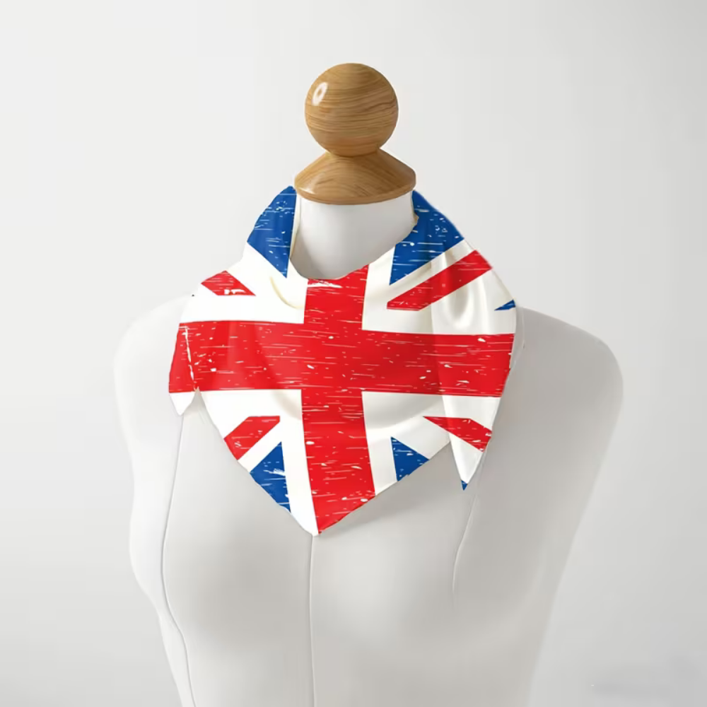 World Cup Square Headscarf For Head Or Neck, 50x50cm Or 70x70cm