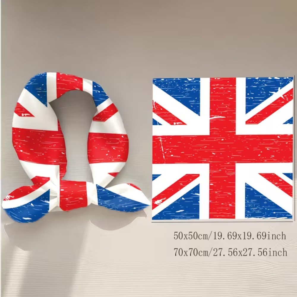 World Cup Square Headscarf For Head Or Neck, 50x50cm Or 70x70cm