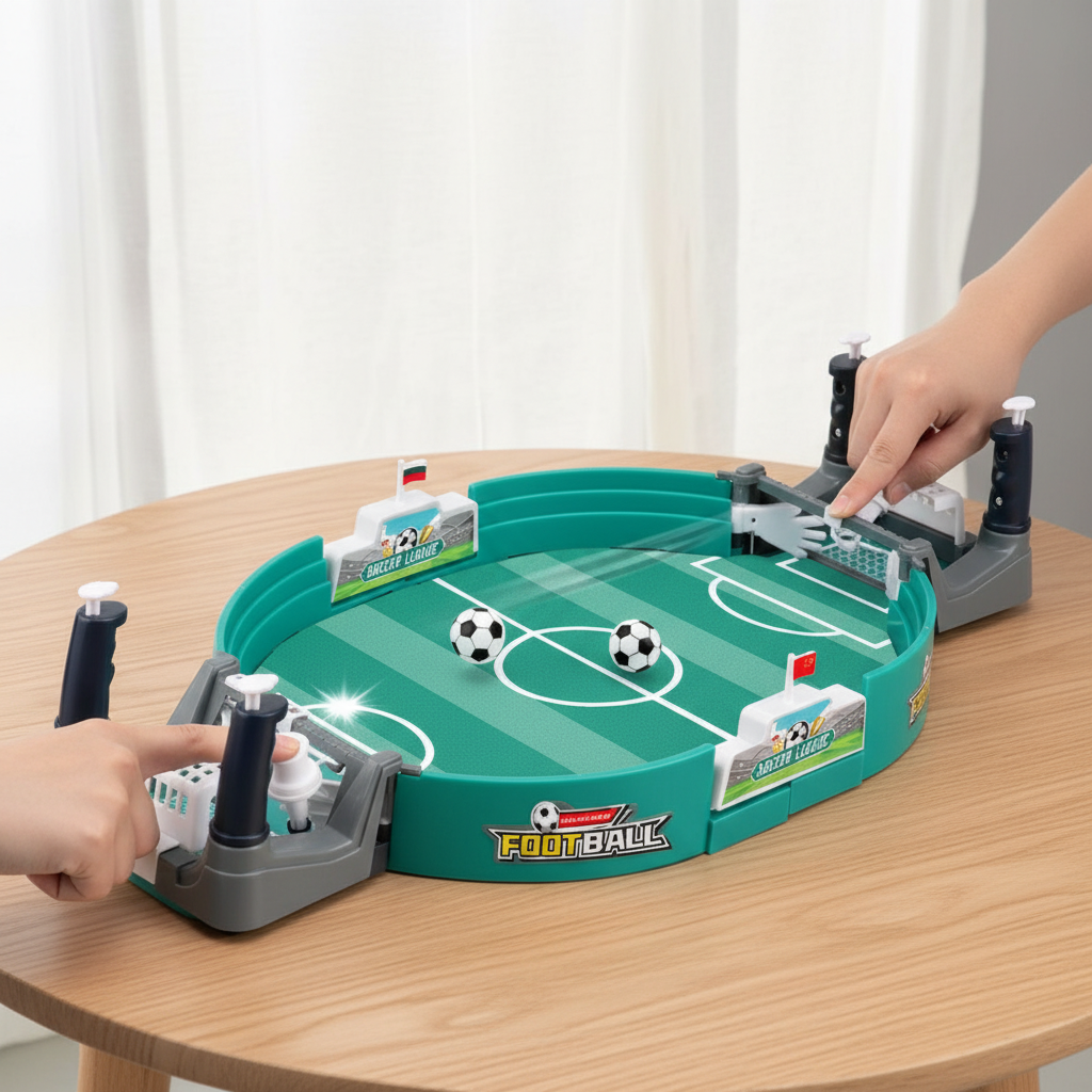 Set de Escritorio de Fútbol Arcade Compacto Copa Mundial para Uso en Casa
