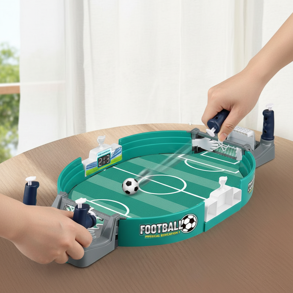 Set de Escritorio de Fútbol Arcade Compacto Copa Mundial para Uso en Casa