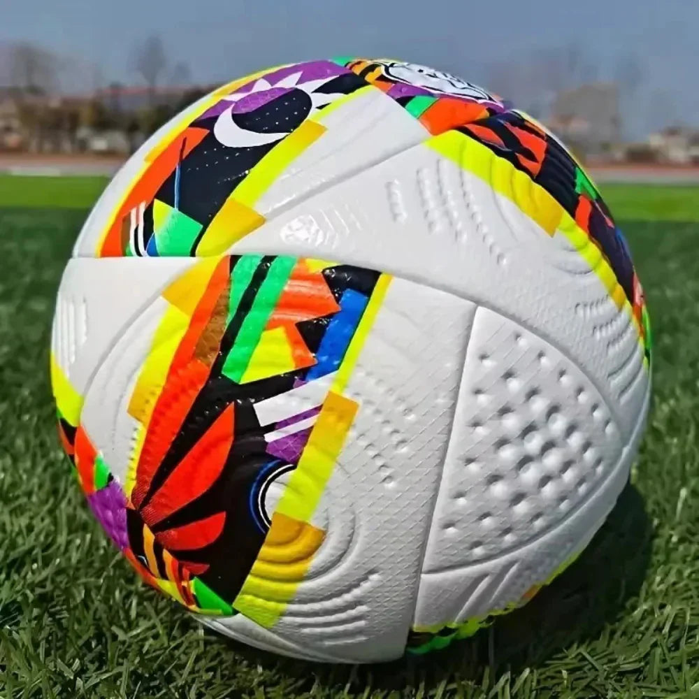 Vibrant PU Soccer Ball For Training And Outdoor Play, Size 5