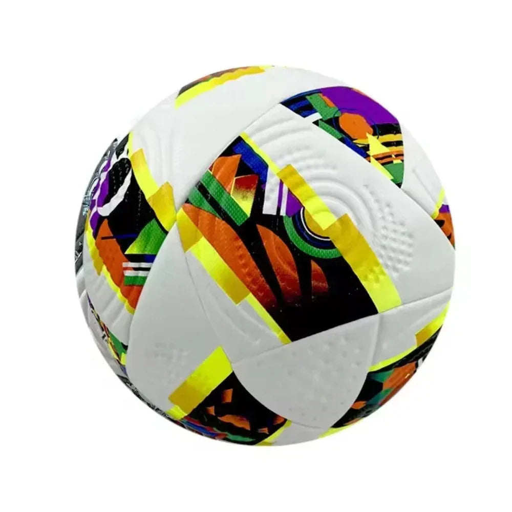 Vibrant PU Soccer Ball For Training And Outdoor Play, Size 5