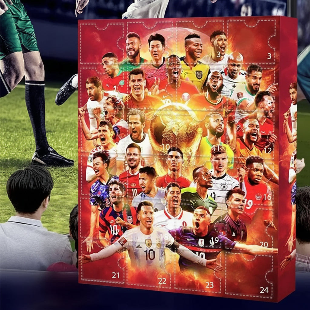 World Cup Advent Calendar For Kids And Women Countdown To Christmas
