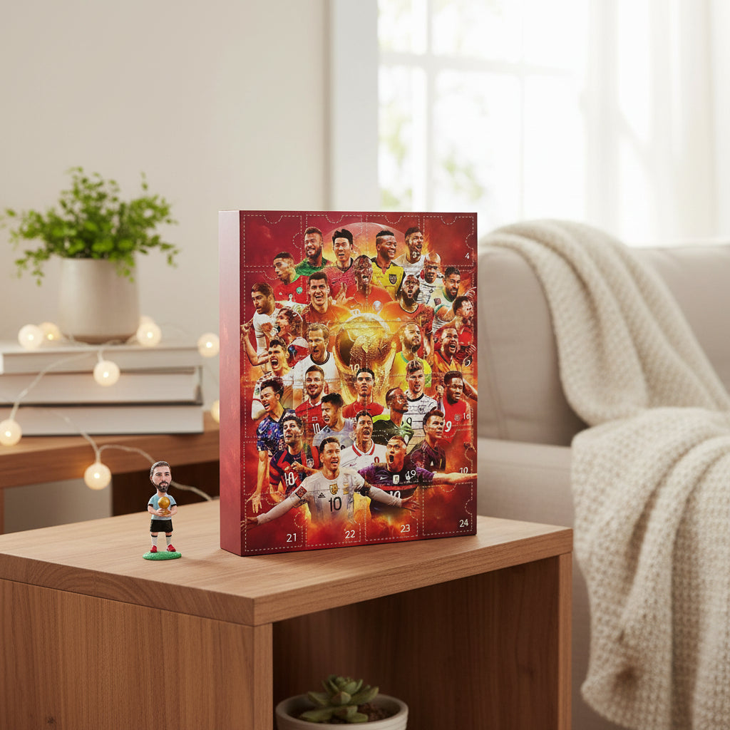 World Cup Advent Calendar For Kids And Women Countdown To Christmas