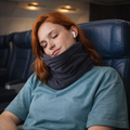 Travel Neck Pillow With Upright Support For Easy Journeys